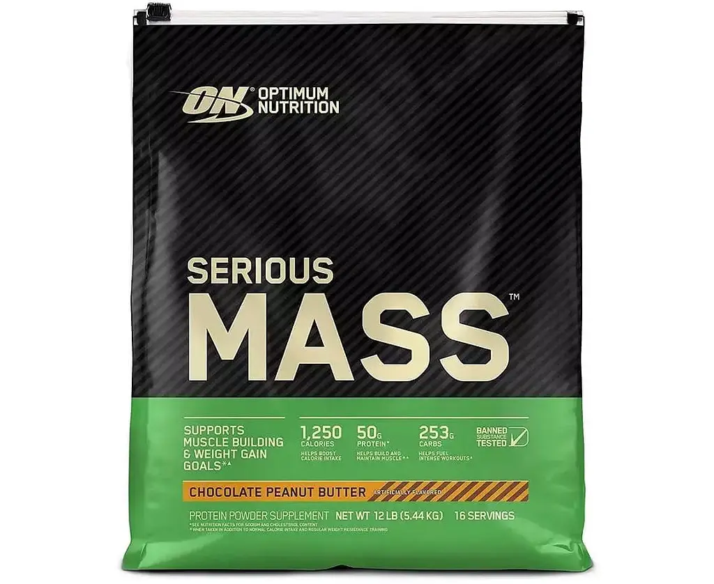 Гейнер з Вітамінами та Мінералами Serious Mass - 5400 г