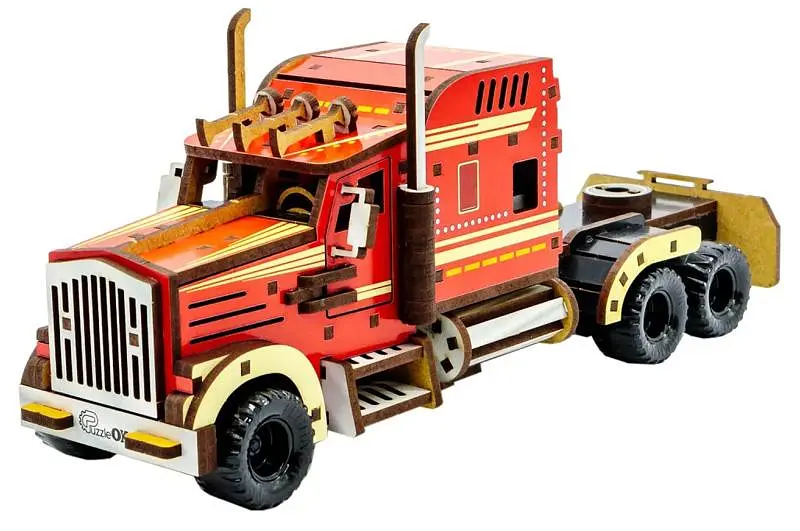Конструктор Puz-00952 "Wood Truck", дерев'яний PuzzleOk - фото 3