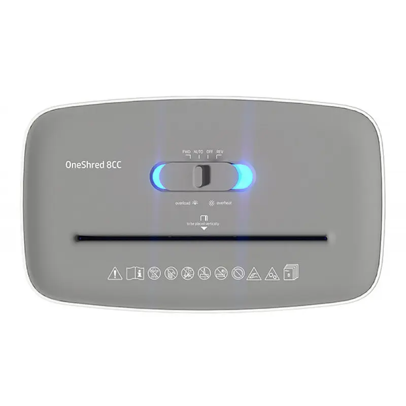 Знищувач документів HP OneShred 8CC, A4, 80g х 8 листів, 5*18, 15 л., P-4 - фото 5