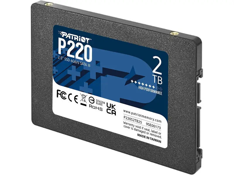 SSD-накопичувач Patriot P220 2 TB (P220S2TB25) - фото 2
