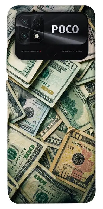 TPU чохол Demsky Dollars для Xiaomi Poco C40