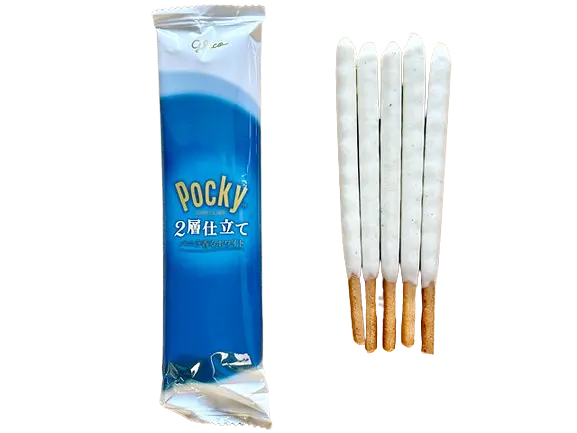 Японські палички Glico Pocky Молоко та Біла Ваніль 2шт 52г - фото 5