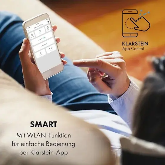 Охладитель воздуха Klarstein Skytower Grand Smart 480 м3/ч (10035817) - фото 5