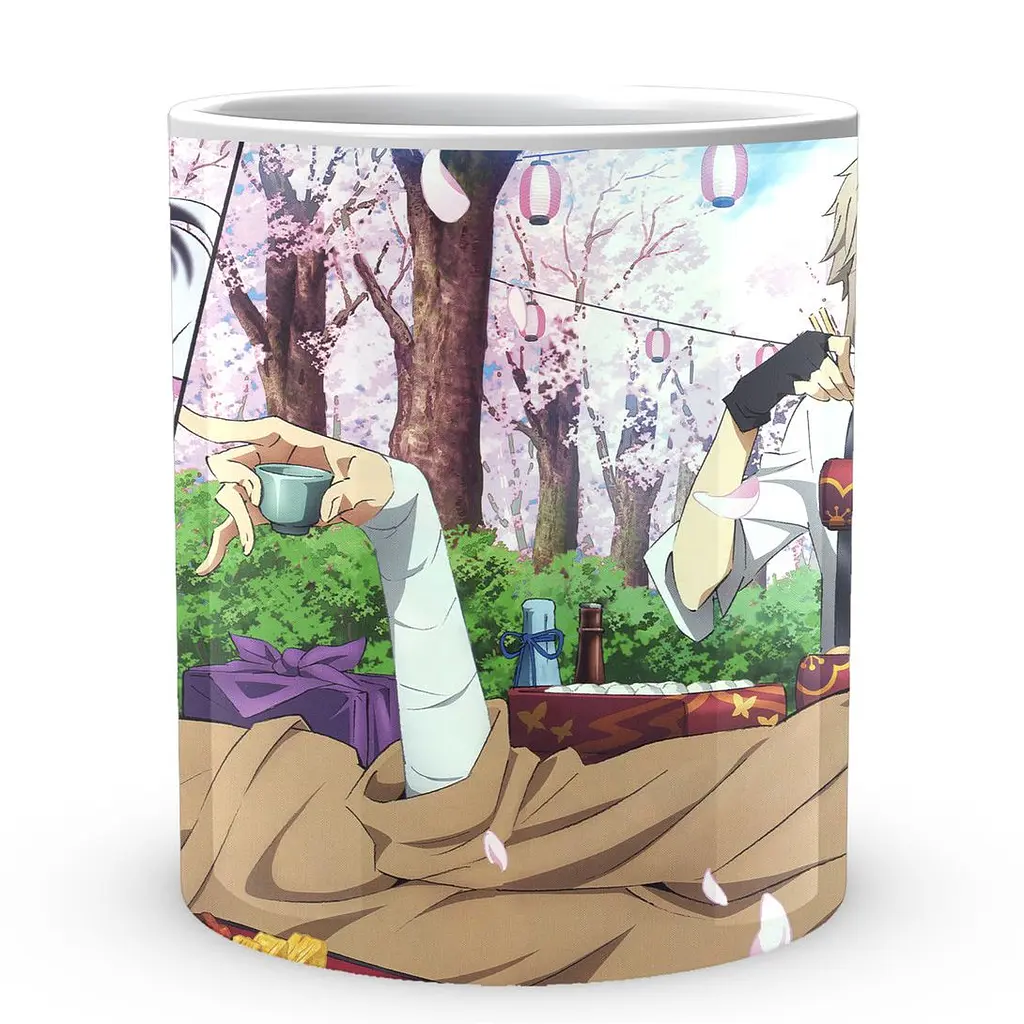 Кухоль GeekLand Bungou Stray Dogs Проза Бродячих Псів Акутагава Дазай Ацуши BSD 11 330 мл білий - фото 2