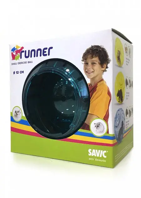 Прогулянкова куля для гризунів Savic Runner Small синя Ø 12 см 0197 - фото 2