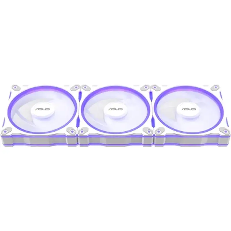 Кулер до корпусу ASUS PRIME MR120 REVERSE ARGB WHITE 3IN1 (90DA00L3-B09020) - фото 3