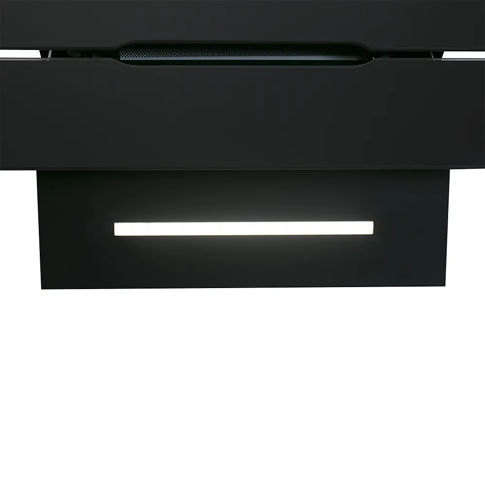 Витяжка декоративна похила PERFELLI DNS 9793 B 1100 BL LED Strip - фото 4