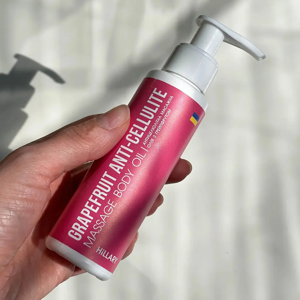 Антицеллюлитное масло Грейпфрут Grapefruit Anti Cellulite Hillary 250 мл - фото 3