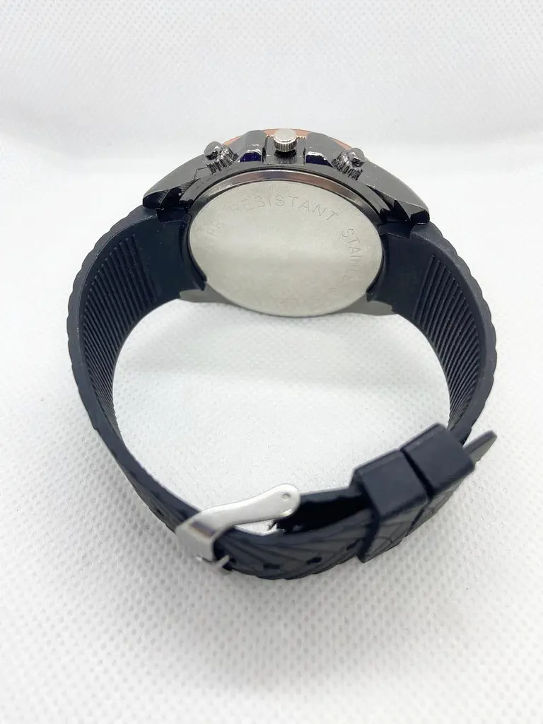 Годинник чоловічий наручний Clockhouse Carrera GMT BMW Чорний з бронзою (IBW878B) - фото 5