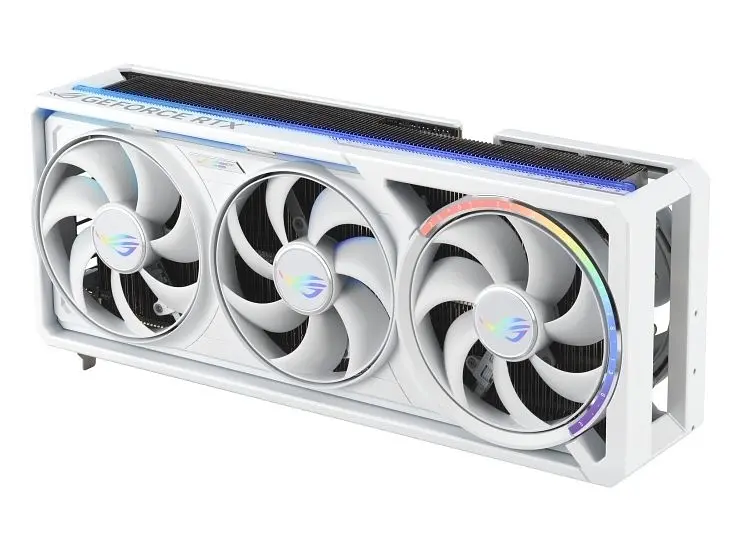 Відеокарта GF RTX 5090 32GB GDDR7 ROG Astral White OC Asus (ROG-ASTRAL-RTX5090-O32G-WHITE) - фото 4