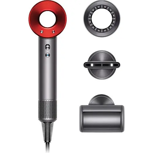 Фен Dyson HD08 Supersonic Nickel/Red (565266-01) - фото 2