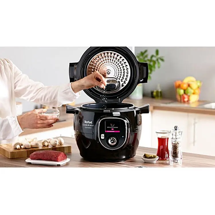 Мультиварка-скороварка Tefal Cook4me+ Connect 1600 Вт чорна (CY855830) - фото 11