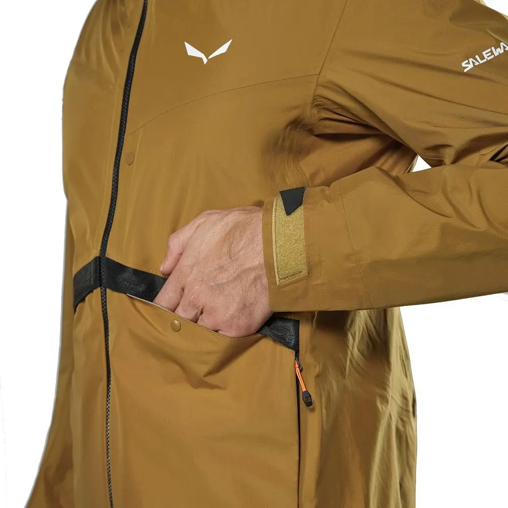 Куртка Salewa Puez PTX Hyb Jacket M M Коричнева (1054-013.012.0897) - фото 4