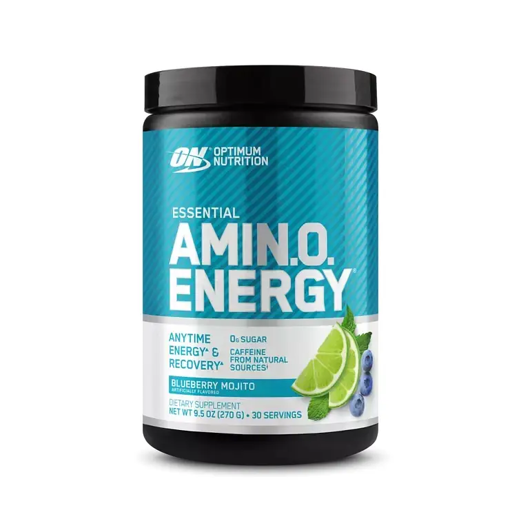 Передтренувальний комплекс Optimum Nutrition Essential Amino Energy, 270 грам - Чорничний мохіто