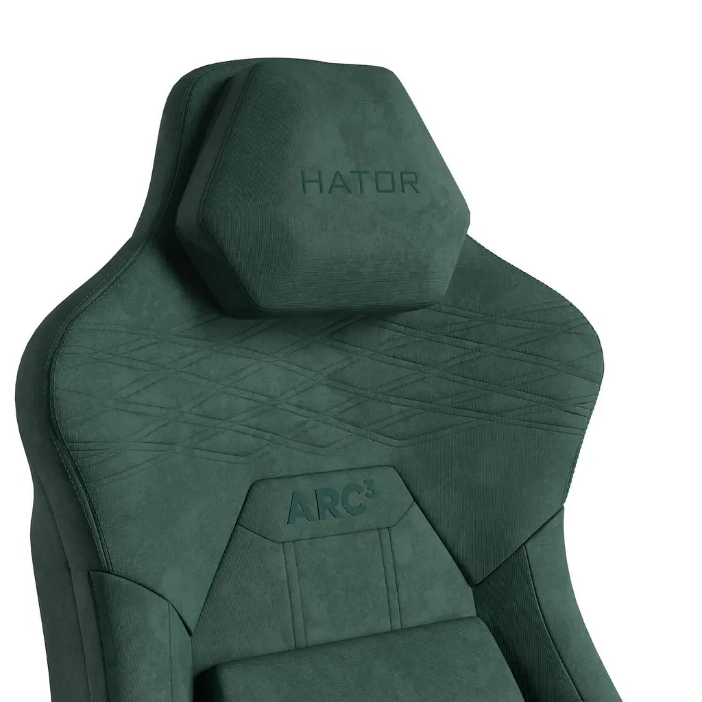 Ігрове крісло HATOR Arc 3 XL Velour Emerald (HTC3448XL) - фото 10