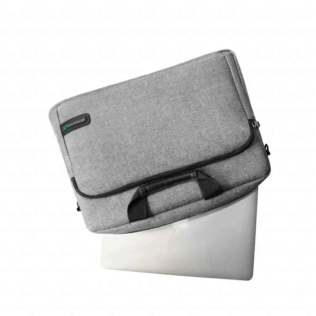 Сумка для ноутбука Grand-X Soft Pocket Grey 14" (SB-148G) - фото 4