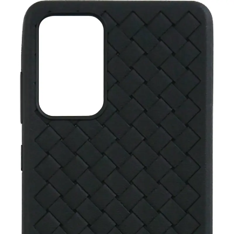 Чохол Weaving Case для Xiaomi Redmi 10/ Note 11 4G [Black] [73908] - фото 2