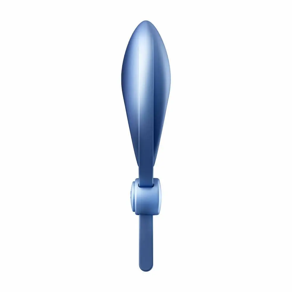 Ерекційне кільце Satisfyer Sniper 13 см блакитний - фото 7