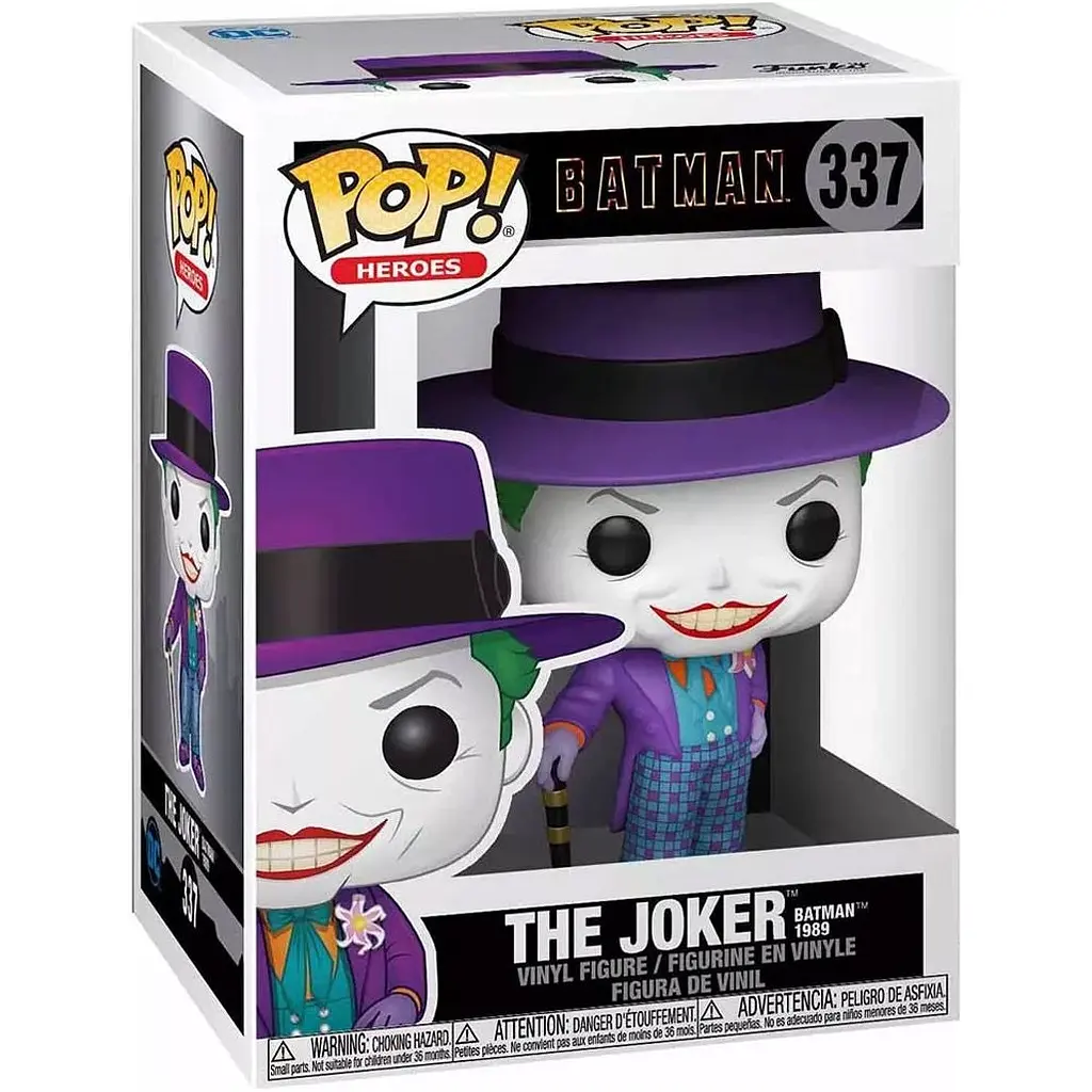 Фігурка Funko Pop! Batman: 1989 Джокер у капелюсі 9.6см (47709) [118201] - фото 7