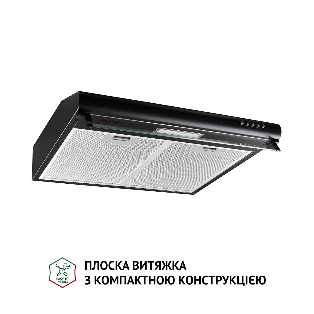 Витяжка плоска Perfelli PL 5144 BL LED - фото 2