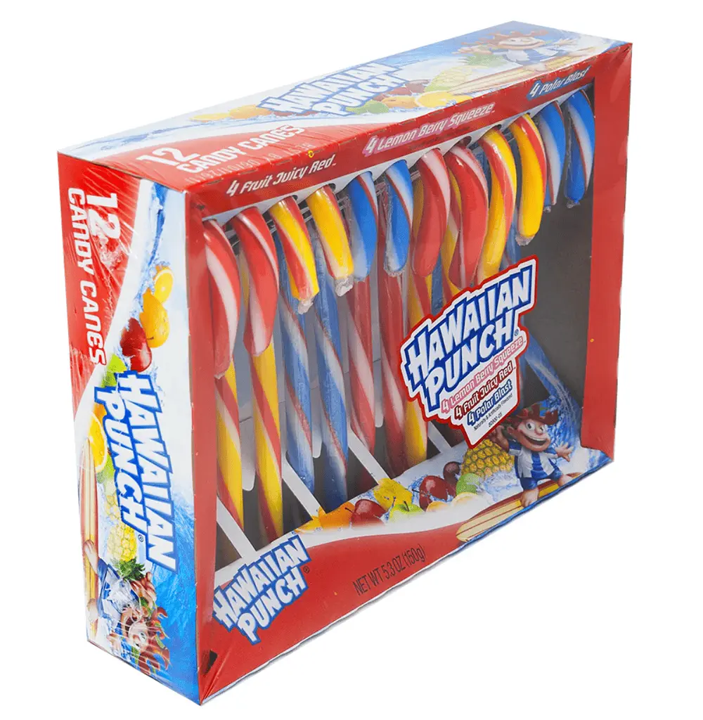 Льодяники-тростини Hawaiian Punch Candy Canes 150г - фото 3