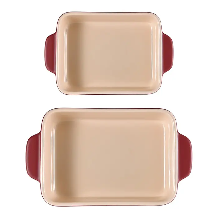 Набор форм для запекания Bergner Maroon 2 предмета (BG-13434-RD) - фото 4