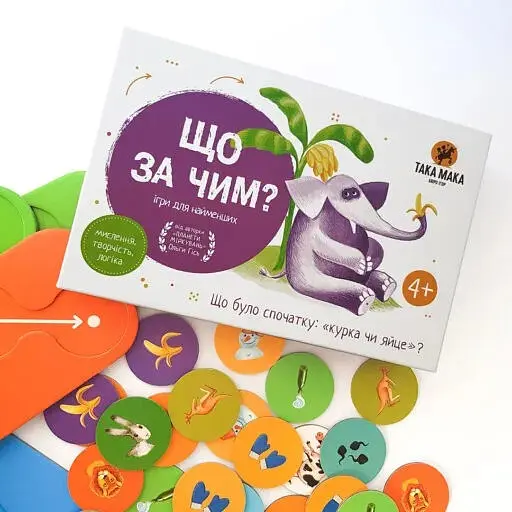 Настільна гра Що за чим Така Мака от 4 лет fit0002603 - фото 2