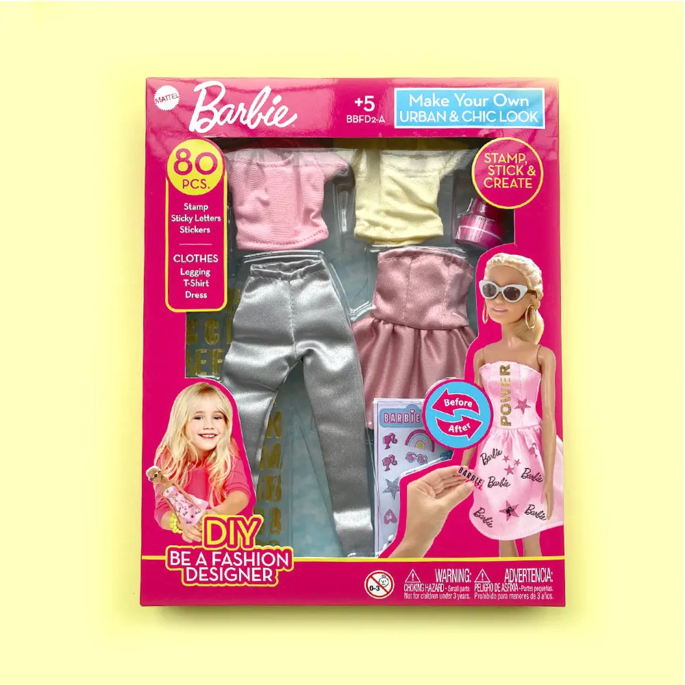 Набор для стилизации одежды Barbie INTEK Городской шик (BBFD2-A) - фото 6