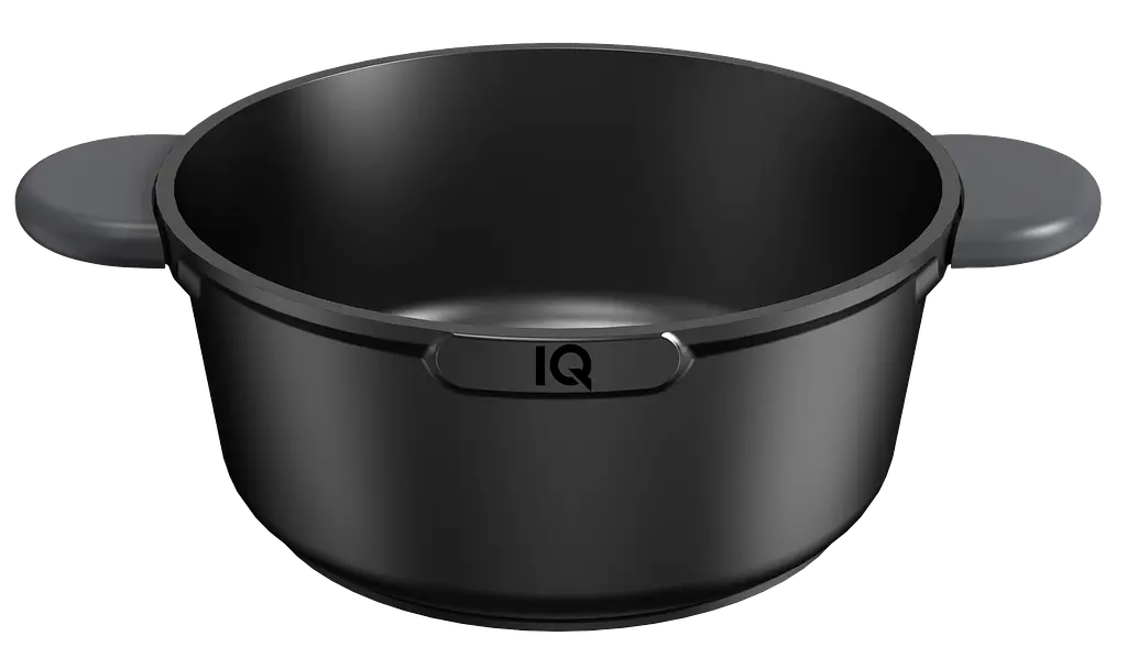 Кастрюля IQ Be Creative 4.2 л 24 см с крышкой антипригарная (IQ-2047-24) - фото 2