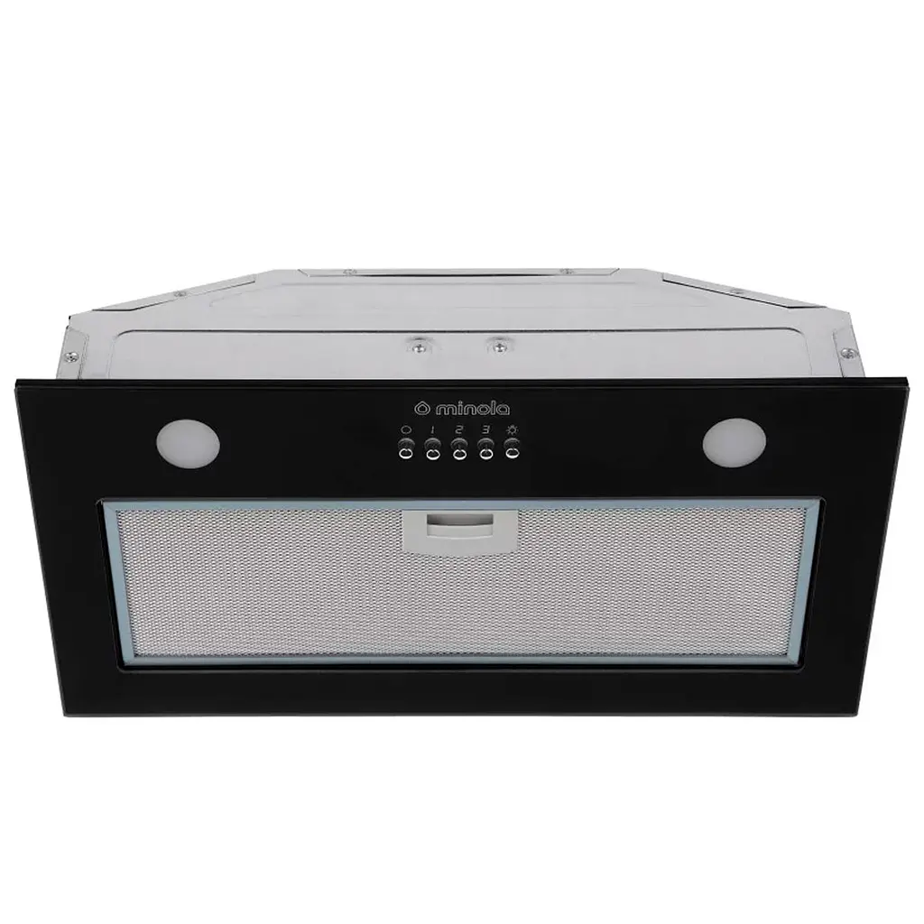 Витяжка вбудована Minola HBI 5262 BL GLASS 700 LED
