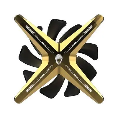 Кулер для корпуса Alseye X12 (Golden WK Push) (AS.04.03.0024) - фото 6