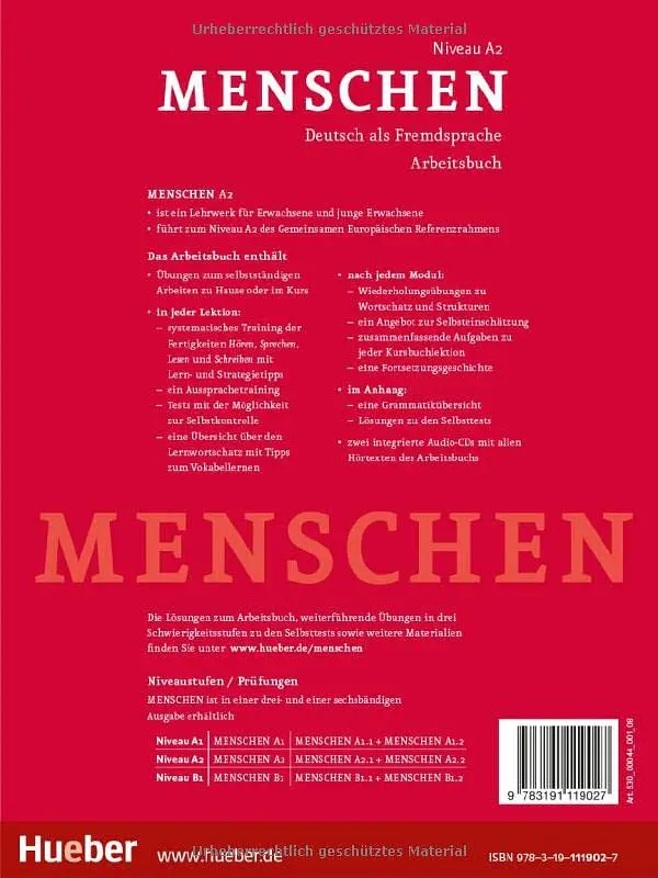 Menschen A2. Arbeitsbuch mit Audio-CD - Анджела Пуде - фото 2