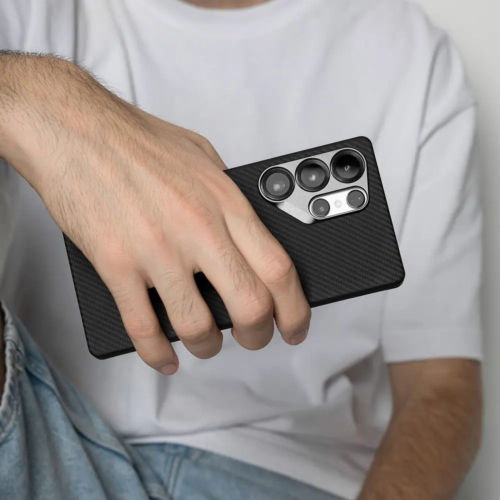 Чохол Proove Carbon Slim with Magnetic Ring Samsung Galaxy S26 - фото 5