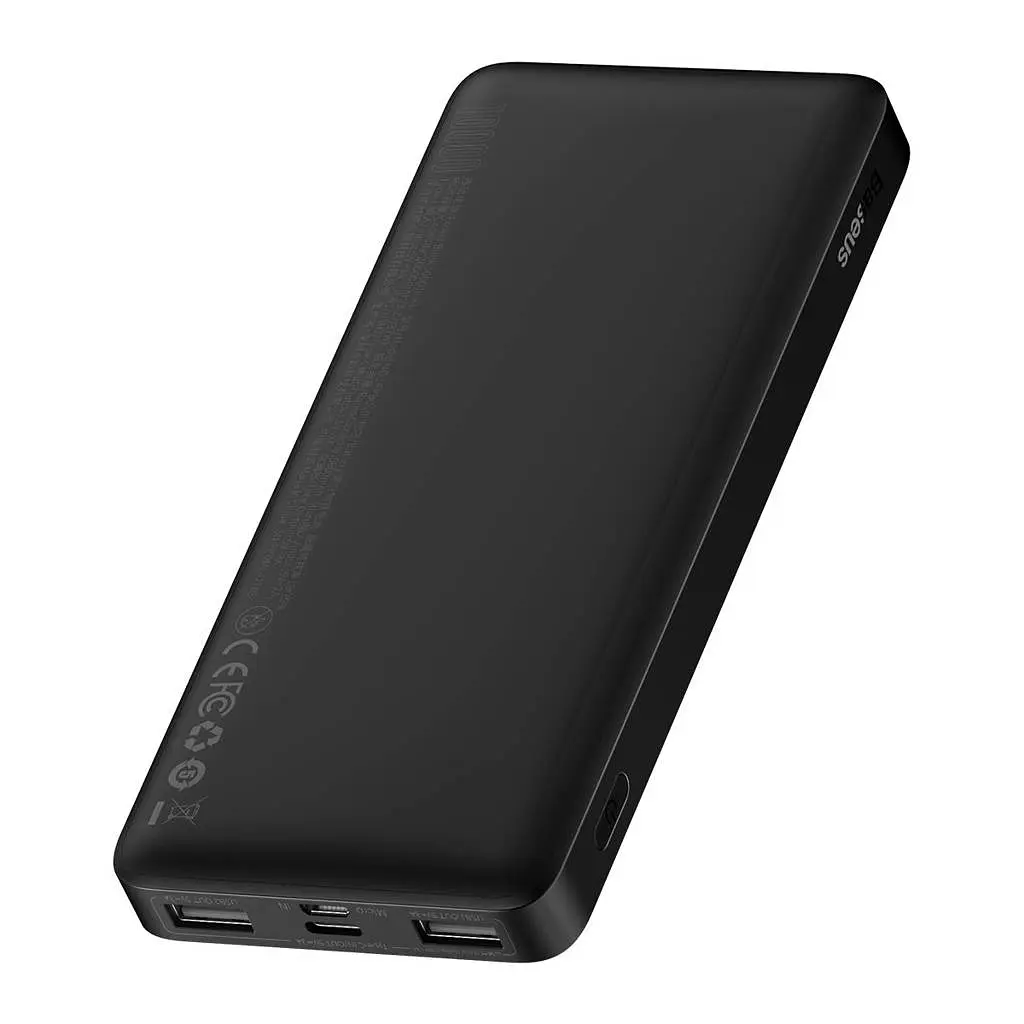 Внешний аккумулятор Baseus Bipow Overseas 15W 10000mAh [PPBD050001] Black [76973] - фото 3