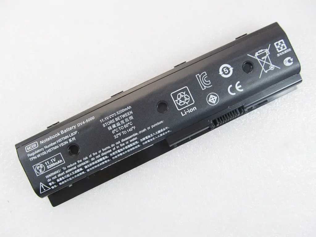 Акумулятор для ноутбука CNP HP Pavilion M6-1000 (DV4-5000) HSTNN-LB3P, 5200 mAh, 6cell, 11.1V, Li-ion, чорний - фото 2