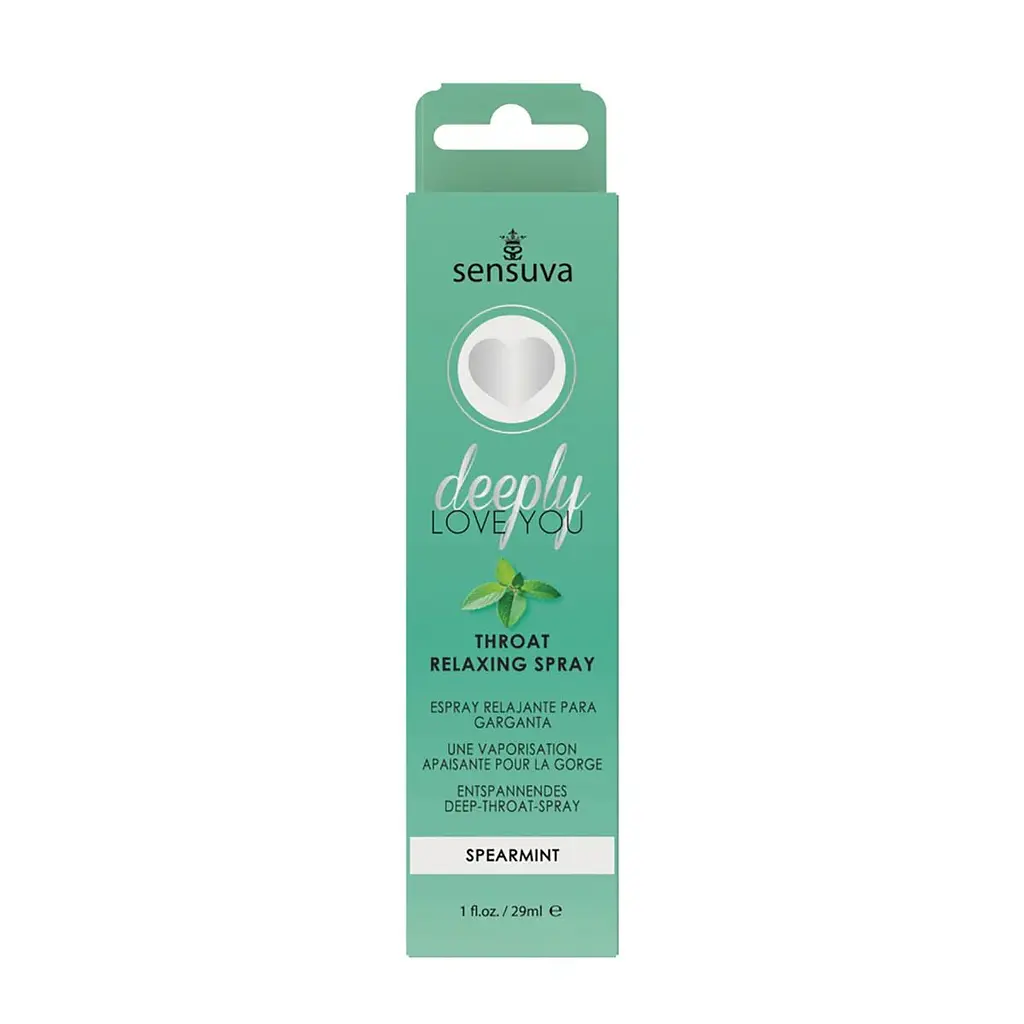 Спрей для мінету Sensuva Deeply Love You Spearmint (29 мл), для глибокого мінету - фото 3