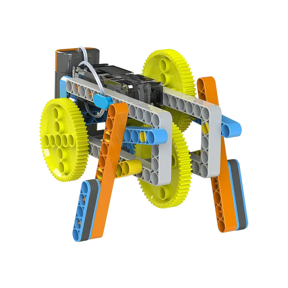 Конструктор Zephyr Blix Crawler полипропиленовый развивающий с моторчиком 70 элементов 8 моделей - фото 2
