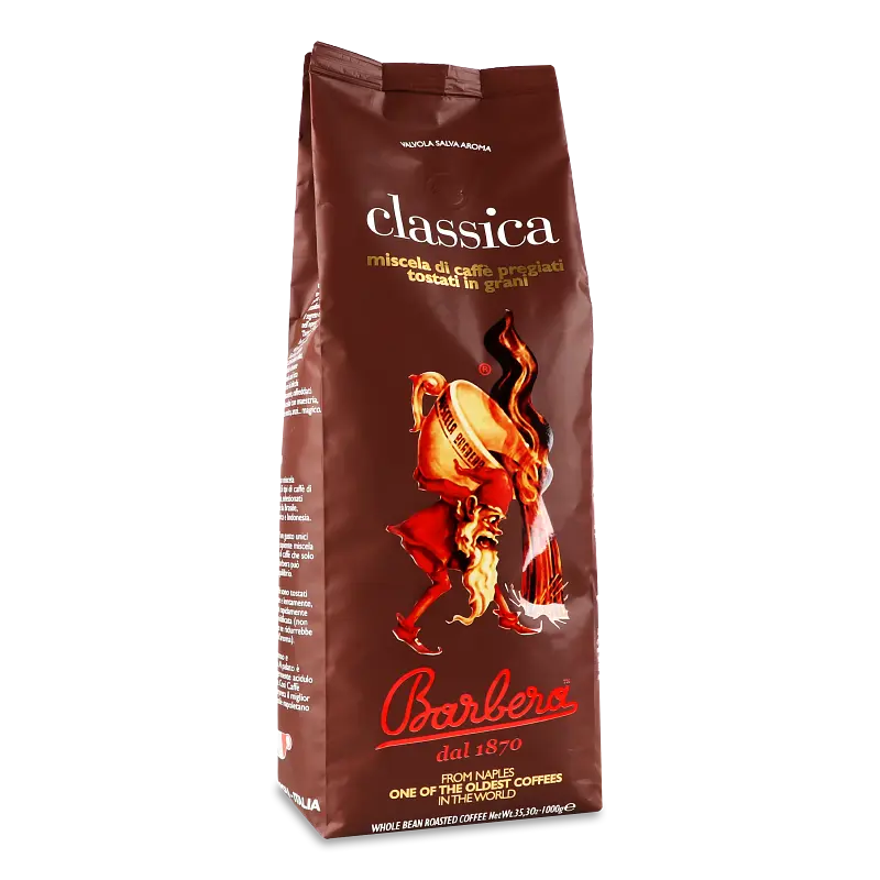 Кава в зернах Barbera Classica 1 кг - фото 2