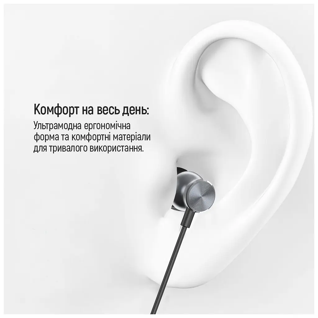 Навушники ColorWay 3.5 mm Wired Earphone UrbanBeat Black (CW-WD03BK) - фото 9