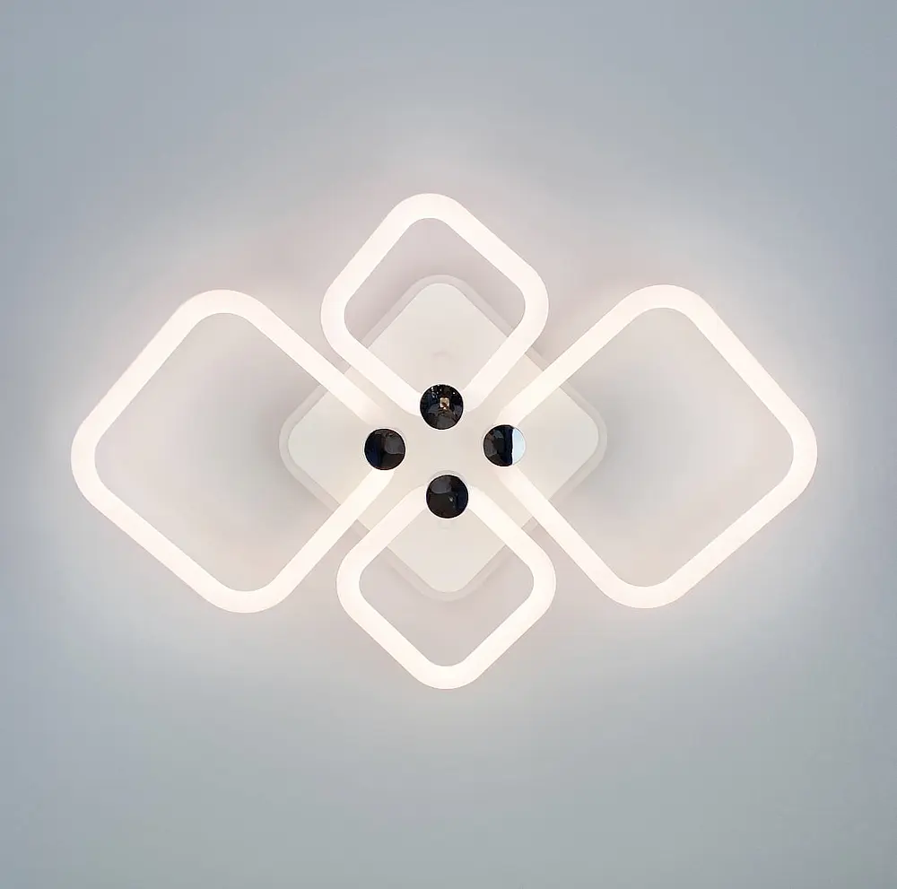 Світильник з LED кільцями, що розсіює світло на 360° Line.F A 2837/2+2 RGB LED - фото 2