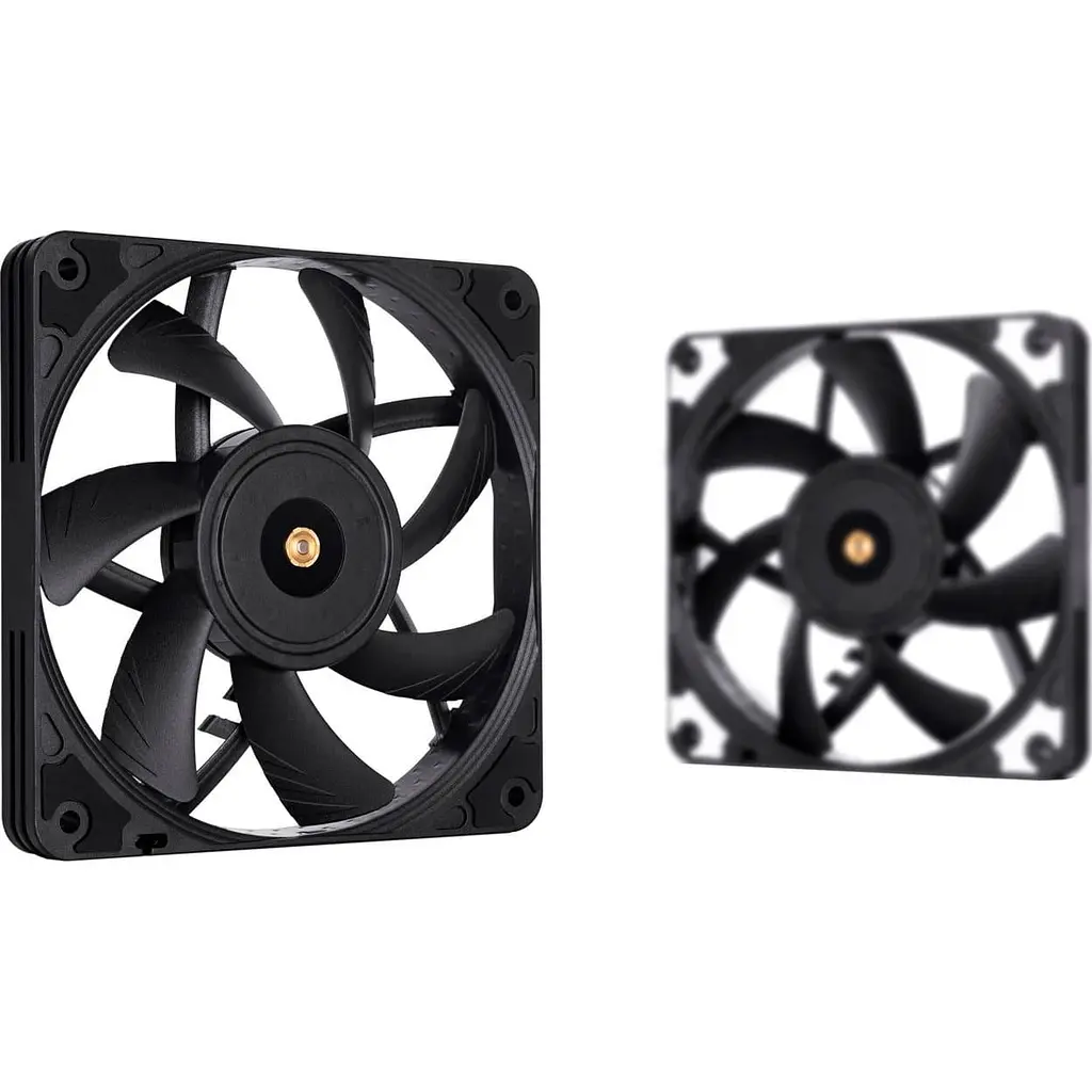 Вентилятор Noctua NF-A12x15 PWM Chromax (NF-A12x15 PWM CHROMAX. BLACK. SWAP) - фото 4