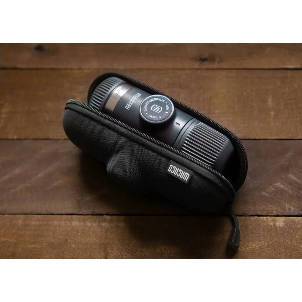 Чохол для портативної кавоварки Wacaco Nanopresso 19х7.7х7.2 см Чорний (2772927542) - фото 4