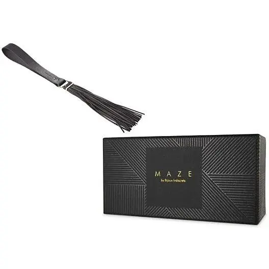 Флогер Bijoux Indiscrets Maze - Tassel Flogger Black - фото 2
