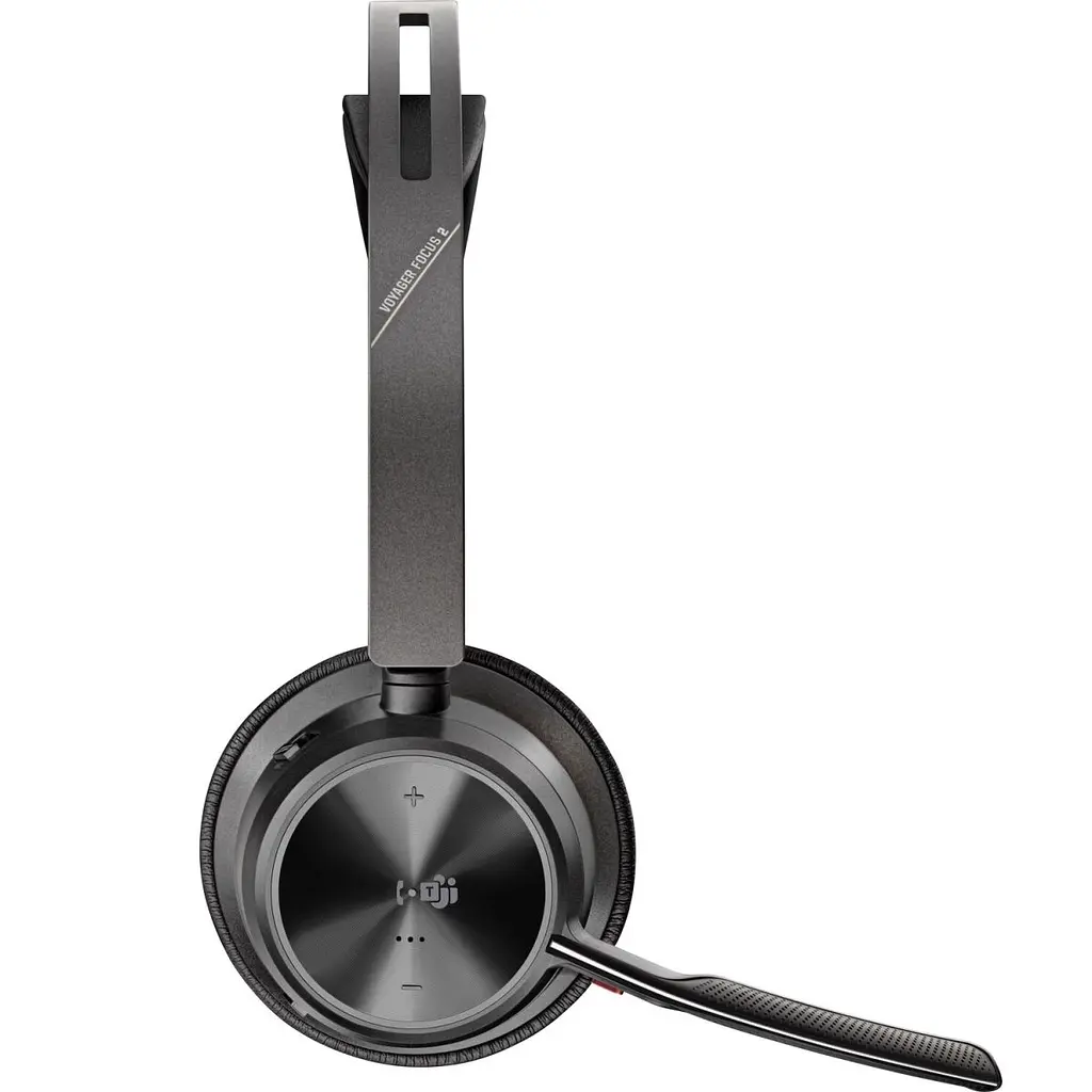 Гарнітура Poly Focus 2 - M USB-C + USB-C/A Adapter HS with Charge Stand Stereo (9T9J6AA) - фото 3