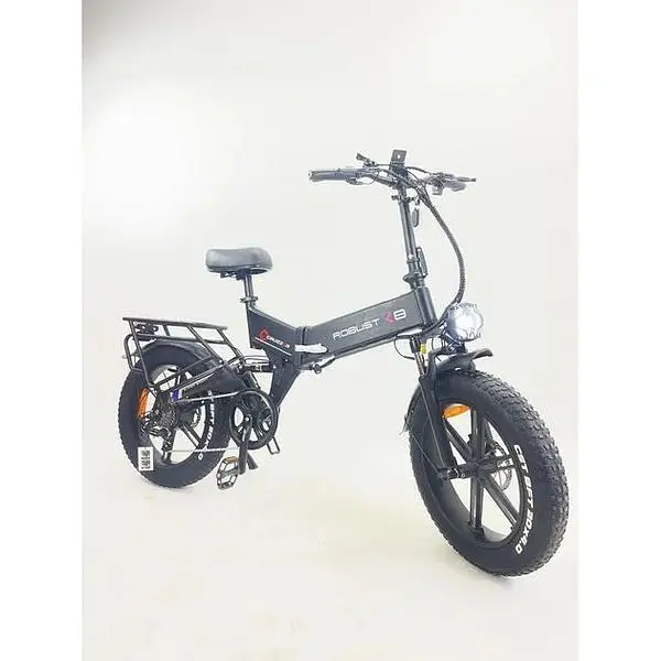 Электровелосипед Robust X8 фетбайк 1200W 48V 24Ah черный - фото 2