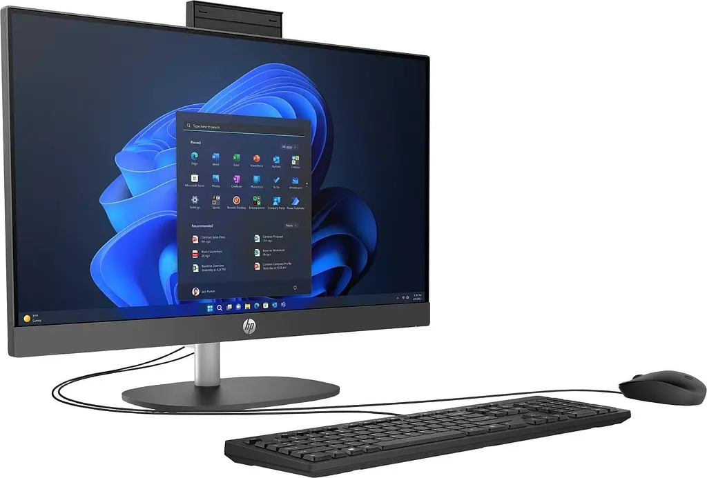 Моноблок HP 23.8 ProOne 240 G10 FHD IPS/Intel i3-N300/8GB/512SSD/UMA/DOS/Iron Gray (9M9M9AT) - фото 3