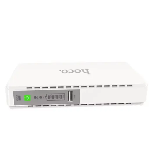 Универсальная зарядная батарея Power Bank 8800mah Hoco DB25 для роутеров 5V-9V-12V (smart mini UPS) - фото 2