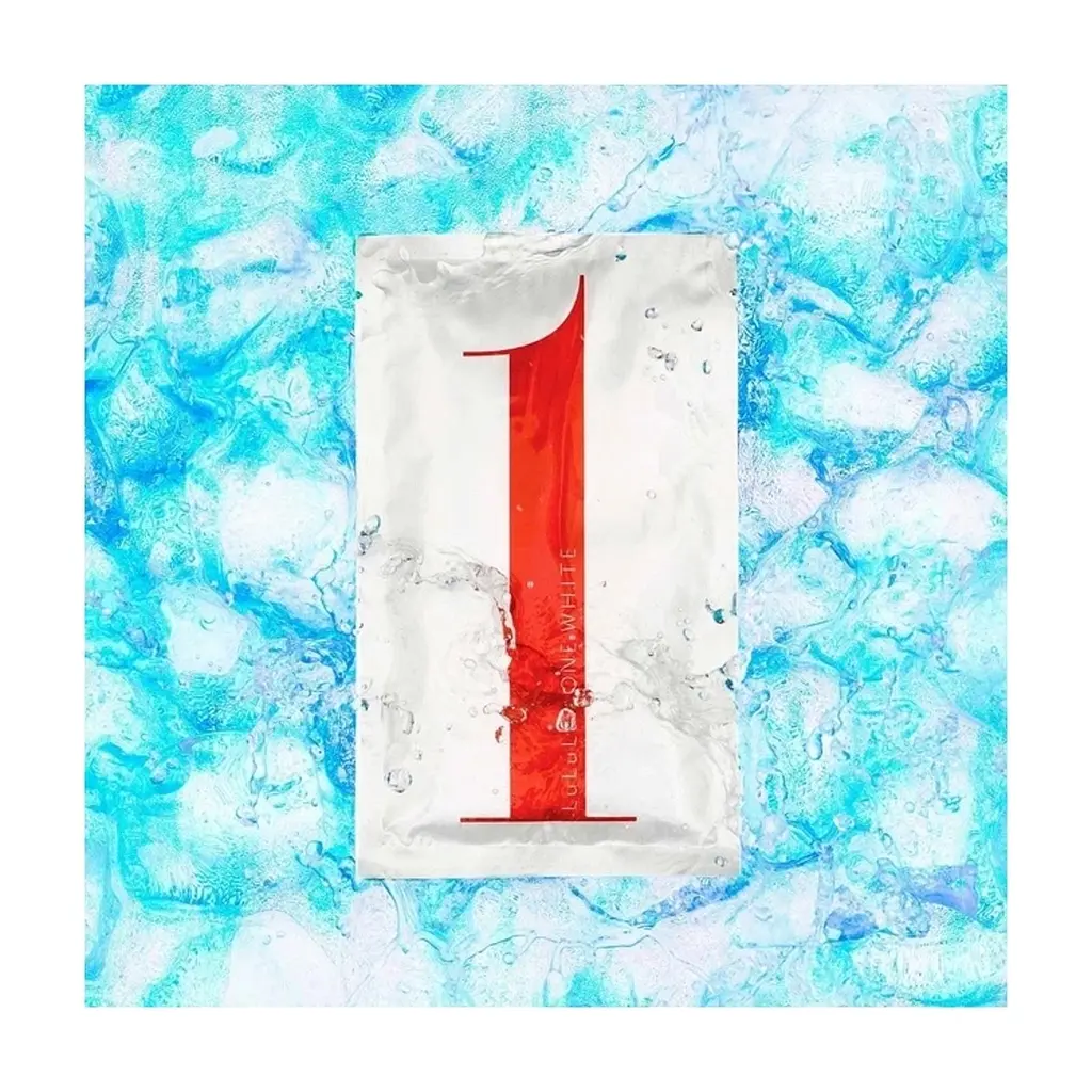 Маска для обличчя Lululun Premium Face Mask One White Освітлююча для сяйва та свіжості шкіри 1 шт (4580794010851) - фото 3