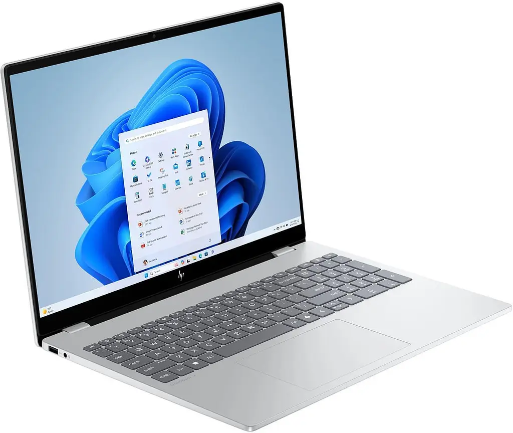 Ноутбук HP 16 OmniBook 7 16-ay0004ua 2K OLED Touch/U7-255H/32GB/1TB/UMA/Win11/Silver (BV6B4EA) - фото 2