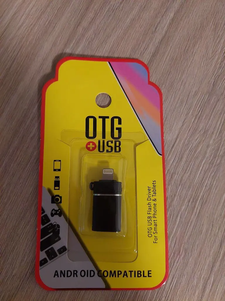 Переходник Female USB to Lightning Male OTG Adapter YHL-888 - фото 3